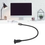 Cble mini displayport, petit cble d'extension de test portable 4k minidp femelle  mle pour ordinateur ...