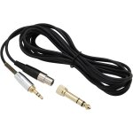 Cble de mise a niveau audio 3m mini - xlr vers cble audio 3, 5mm et 6, 35mm rallonge pour casque tpe ...