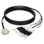 C�ble multipaires tascam loom 8 canaux analogiques d - sub 25p. m�le - 8x jack 6. 35mm 3p. m�le 5m