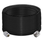 Cble de type n rg58 65. 6ft (20m) n cble d'extension de connecteur mle  n femelle cble n  faible ...