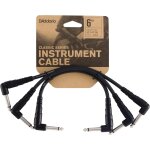 C�ble patch de guitare d'addario - s�rie clasc�ble d'instrument - 0. 1524 m�tres - angle droit - 3 - ...