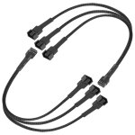 Cble rpartiteur de ventilateur pwm 3 voies 4 broches, hub ventilateur pc, fan splitter, cble d'extension ...