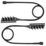 Cble rpartiteur de ventilateur pwm 5 voies 4 broches, hub ventilateur pc, fan splitter, cble d'extension ...