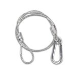 Cable de securite pour jeu de lumiere - charge max. 50kg