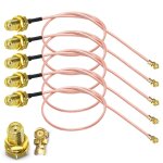 Cble ufl vers sma sma femelle vers u. fl ipx mhf1 rf coaxial rg178 cble de raccordement en queue de ...