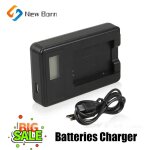 Cble usb chargeur de batterie lcd bln - 1 bln1 recharge pour olympus bln1 bcn - 1 om - d e - m1 e - ...
