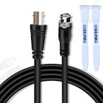 Câble de vidéosurveillance bnc câble (paquet de 1 - noir, câble bnc 1m) Câble de vidéosurveillance bnc câble (paquet de 1 - noir, câble bnc 1m)