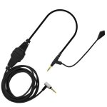 Cble de volume de microphone  flche 3. 5mm, pour v - moda crossfade m - 100 lp lp2 m - 80 v - 80 aux ...