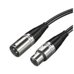 Câble xlr 3 broches vers micro femelle, câble xlr o, pour table de mixage guitare, 15 mètres Câble xlr 3 broches vers micro femelle, câble xlr o, pour table de mixage guitare, 15 mètres