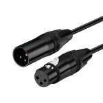 Câble xlr, câble microphone mâle vers femelle compatible avec microphone, table de mixage, caméra, amplificate ... Câble xlr, câble microphone mâle vers femelle compatible avec microphone, table de mixage, caméra, amplificate ...