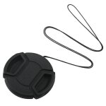 Cache objectif universel avec sangle pour appareils photo reflex canon nikon sony pentax 58 mm