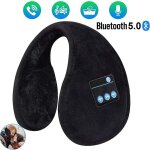 Cache - oreilles bluetooth chauffants - noir, sans fil, rechargeables, autonomie de 8 � 10 heures, haut ...