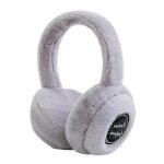 Cache - oreilles d'hiver en peluche pour l'extrieur, casque bluetooth sans fil, mignon et chaud, avec ...