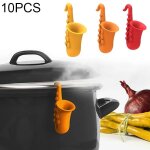 Cache - pot en silicone pour saxophone en corne - 10 pcs dispositif anti - d�bordement, couleurs al�atoires ...