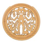 Cache - rosace pour guitare, lger et dcoratif, rduit le larsen et le bruit. cache - rosace pour guitare ...