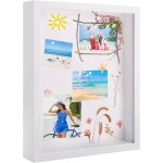 Cadre 3d 25x20 cm, cadre profond cadre profond avec vitre pour objet cadeau de mariage pour objets photos ... Cadre 3d 25x20 cm, cadre profond cadre profond avec vitre pour objet cadeau de mariage pour objets photos ...