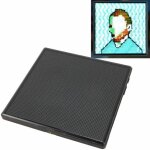 Cadre d'affichage pixels, cadre photo numrique pixel art avec contrle app, cadre d'affichage led 64 ...