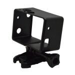 Cadre de fixation vhbw pour gopro hero 3, hero 3 + , black, silver, white edition.