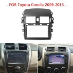 Cadre de montage de radio st�r�o de voiture 2 din 9 pouces, pour toyota corolla 2009 ? 2013, accessoire ...