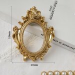 Cadre ovale no. 2 - accessoires de toile de fond pour photographie, cadre photo dor vintage, dcoration ...