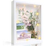 Cadre photo 3d a remplir avec eclairage led 25 x 20 cm, pour objets jusqu'a 3 cm, idéal comme cadeau ... Cadre photo 3d a remplir avec eclairage led 25 x 20 cm, pour objets jusqu'a 3 cm, idéal comme cadeau ...