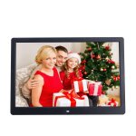 Cadre photo numrique 15 pouces double haut parleur stro 1280 * 800 pixels + sd 16go noir yonis
