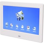 Cadre photo numrique 7 pouces, cadre photo numrique ips hd, album photo electronique intelligent 1024 ...