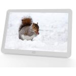 Cadre photo numrique 8 pouces rtro - eclairage led hd 1280 x 800 fonction pleine cadre photo numrique ...