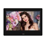 Cadre photo numrique led hd 7 pouces, cran d'affichage 800x480, lecteur de film mp3 mp4, support pour ...