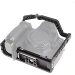 Cage pour appareil photo canon eos 70d 80d 90d - en aluminium - avec chaussure froide - vis 1 / 4 - ... Cage pour appareil photo canon eos 70d 80d 90d - en aluminium - avec chaussure froide - vis 1 / 4 - ...