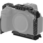 Cage pour nikon z6 iii, cage a camra avec rail nato, cold shoe et plaque qr intgre pour type arca, ...