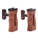 Cage universelle pour camra, poigne latrale en bois, griffe froide pour micro, clairage vido, pour ...