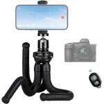 Cai - trepied smartphone, mini trpied flexible pour appareil photo avec support de tlphone, tlcommande ...