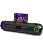 Caisson de basses bluetooth 4. 1 haut - parleur karaok� 1800 mah syst�me de haut - parleurs avec son ...