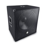 Caisson de basse subwoofer 18  passif bm sonic bms - sub18 - p - 1000w max - boomer 46cm - speakon + ...