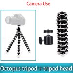 L'utilisation de la camra 2in1 - grand trpied flexible l gorillapod, pour tlphone portable, smartphone, ...