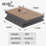 Camra  chargement rapide, plaque  dgagement rapide pour yunteng 880 870 860 588 8008 trpied cx686 ...
