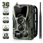 Cam�ra de chasse 3g 1080p vision nocturne ir pi�ge photographique etanche pile + sd 8go yonis