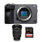 Camra de cinma numrique sony fx30 + fe 16 - 35mm f2. 8 gm + sandisk 128 go extreme pro sdxc uhs - ...