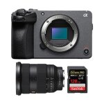 Camra de cinma numrique sony fx30 + fe 24 - 70mm f2. 8 gm ii + sandisk 128 go extreme pro sdxc uhs ...