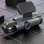 Cam�ra embarqu�e double objectif 1080p full hd avec vision nocturne, acc�l�rom�tre et enregistrement ...