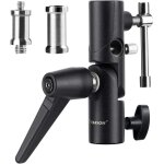Camera flash mount tilt swivel light holder h type metal umbrella holder adapter softbox holder 180 adjustable ...