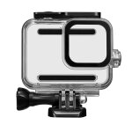 Camra nouveau sports botier etanche shell case plonge 45m pour go - pro 8 noir hg4338