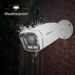 Cam�ra de s�curit� hybride 1080p 4 en 1 ahd / tvi / cvi / cvbs - objectif focal vari 2, 7 - 13, 5 mm ...