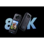 Cam�ra sport 360 - insta360 - x4 - 8k - etanche noir