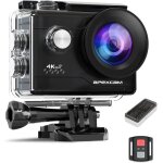 Cam�ra sport 4k 60fps camera sportive de 64mp cam�ra sous - marine 40m, plusieurs modes de prise de vue ...
