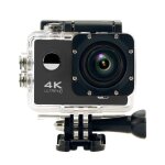 Camra sport 4k action etanche 2. 0'' lcd 16mp grand angle 170 kit de fixation + sd 8go yonis