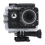 Camra sport 4k ultra hd waterproof wifi pour cyclisme plonge sous - marine action 1080p + sd 16go noir ...
