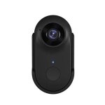 Camera sport pour animaux 1080p vision nocturne avec collier wifi blanc noir yonis