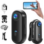 Camera sport, camra corporelle etanche magntique, mini camera sport minicamra sportive wifi, pov pro ...
